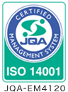 ISO14001 JQA-EM4120 