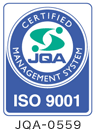 ISO9001 JQA-0559